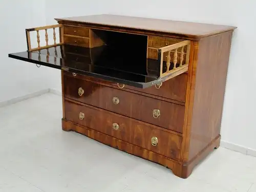 5500D-ORIGINAL Biedermeier-Ladenkommode-Schreibkommode-Biedermeier-Kommode-4Lade