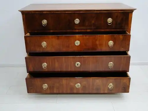 5500D-ORIGINAL Biedermeier-Ladenkommode-Schreibkommode-Biedermeier-Kommode-4Lade