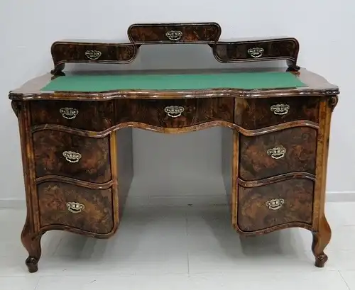 5205D-ORIGINAL BIEDERMEIER Schreibtisch-Biedermeier-Schreibtisch-Schreibmöbel-He