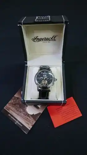 2243D-Herrenarmbanduhr-Uhr-Armbanduhr-INGERSOLL-Lederarmband-IN1802