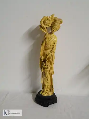3761D-Specksteinfigur-asiatische Skulptur-Speckstein-asiatisch-große Figur-Skulp