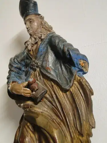 5347D-Heiliger Urban-Heiligenfigur-Holzfigur-Schutzpatron-Heiligenfigur