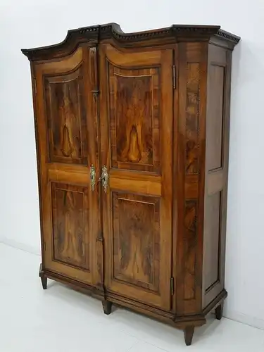 5076D-Barock Schrank-josefinischer Kasten-Kleiderschrank-Barock Kasten