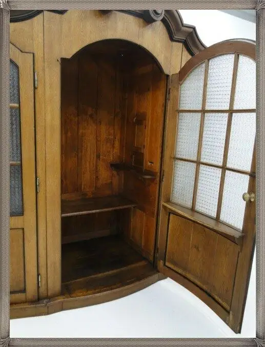 2030-Beichtstuhl-Confessional-Kircheneinrichtung-geschlossener Beichtstuhl-3teil 10