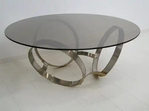 5201-Glastisch-Tisch-Designer Tisch-Beistelltisch-Bauhaus