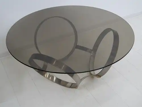 5201-Glastisch-Tisch-Designer Tisch-Beistelltisch-Bauhaus