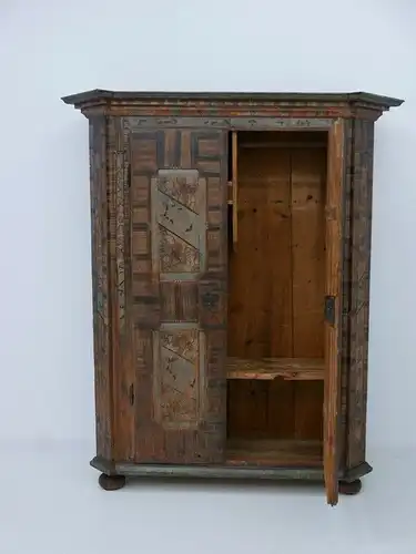 4647D-Bauernkasten-Kleiderschrank-Bauernstube-Schrank-Kasten-Bauernschrank-Kleid