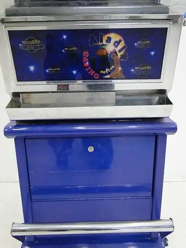 4166-Spielautomat-Hobbykeller-Partyautomat-Aladin Spieleautomat-Kartenspielautom