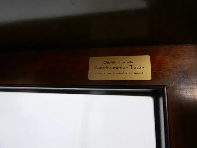 3304-Art Deco Vitrine-Vitrine-Büchervitrine-Art Deco-Art Deco Büchervitrine-Kast 4