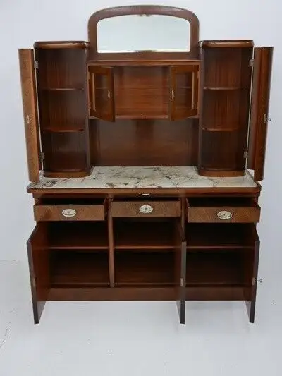 3205-Jugendstilkredenz-Kredenz-Jugendstil-Buffet-Anrichte-Jugendstilbuffet-Jugen 2