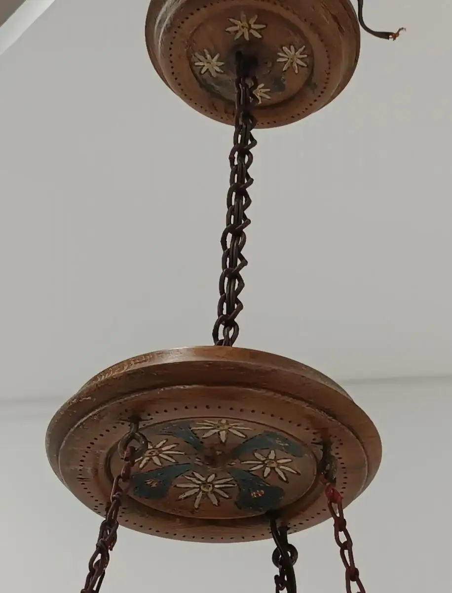7378D-Bauernluster-Lustermandl-Luster-Lampe-Bauernstube-4 Lustermandl- 7