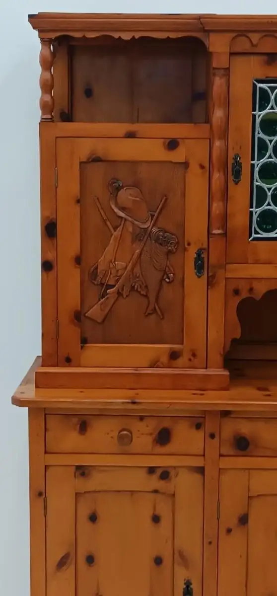 7359D-Bauernstube-Kredenz-Zirbe-Anrichte-Buffet-Bauernkredenz-Zirbenanrichte 2