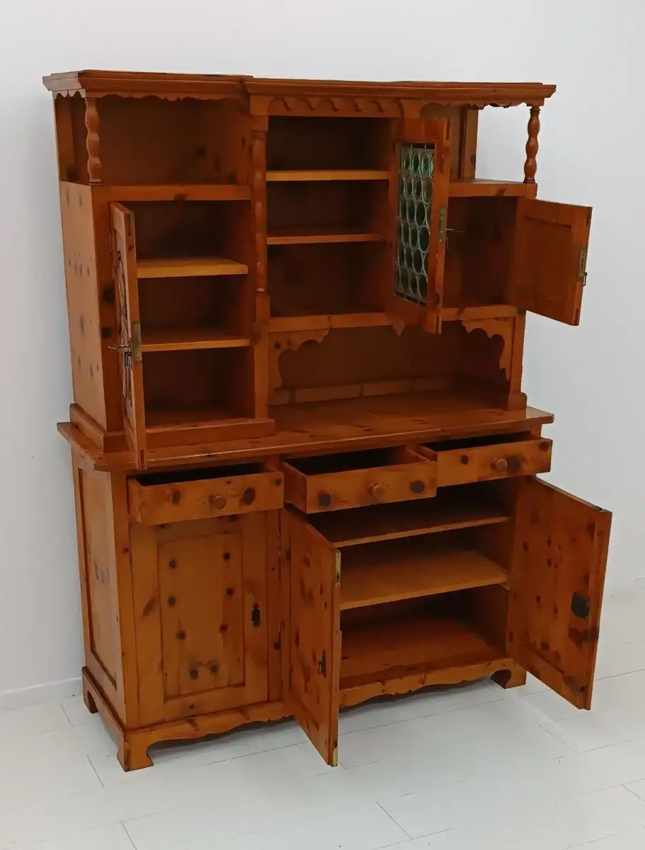 7359D-Bauernstube-Kredenz-Zirbe-Anrichte-Buffet-Bauernkredenz-Zirbenanrichte 8