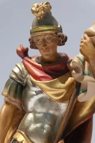 3673D-Figur Heiliger Florian-Figur-Skulptur-geschnitzte Figur-Heiligenfigur-