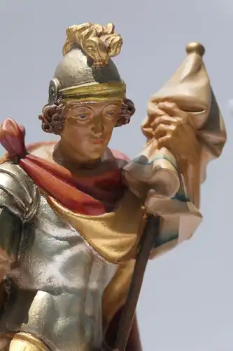 3673D-Figur Heiliger Florian-Figur-Skulptur-geschnitzte Figur-Heiligenfigur-