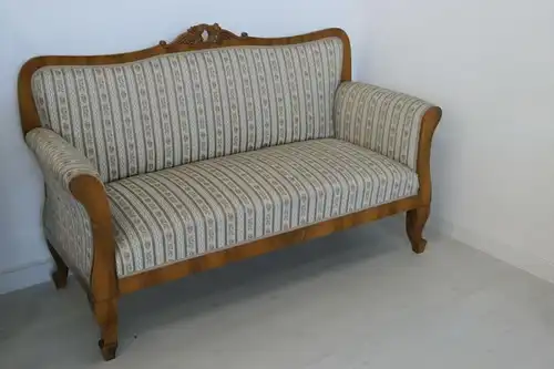 H61009-Biedermeiersofa-Couch-Sofa-Bank-Sitzbank-Polsterbank-Spätbiedermeier-