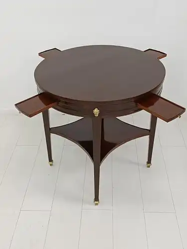 7217-Louis Seize Stil Spieltisch-Louis Seize Tisch-Tisch-Spieltisch-Salontisch-