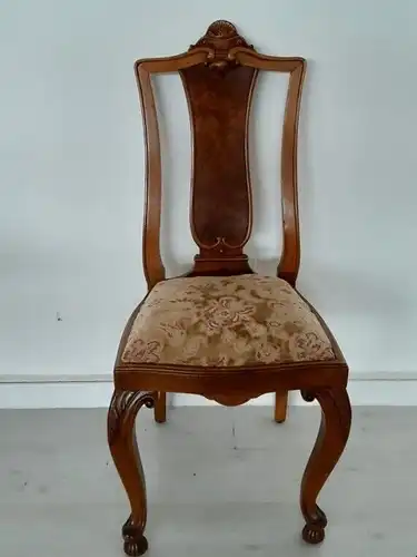 H61299D1-Barockstilsessel um 1930-Stuhl-Barockstil-Sessel-Polstermöbel-Sitzmöbel