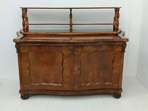 7842-Biedermeieranrichte-Anrichte-ORIGINAL Biedermeier-Sideboard-Buffet-Biederme