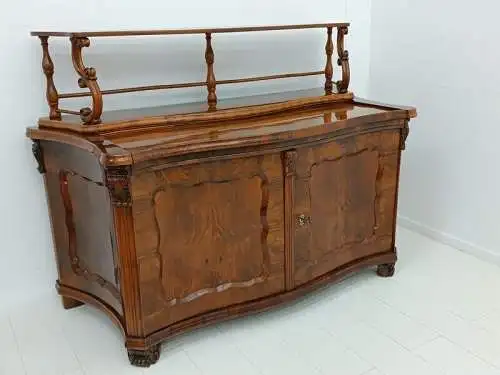 7842-Biedermeieranrichte-Anrichte-ORIGINAL Biedermeier-Sideboard-Buffet-Biederme