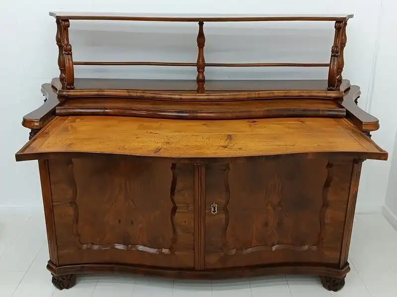 7842-Biedermeieranrichte-Anrichte-ORIGINAL Biedermeier-Sideboard-Buffet-Biederme 4