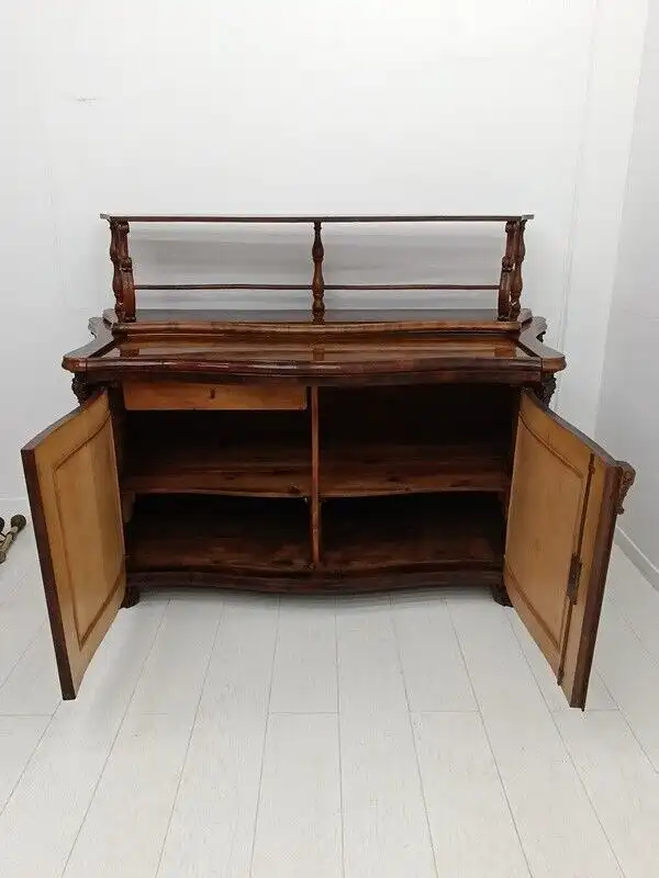 7842-Biedermeieranrichte-Anrichte-ORIGINAL Biedermeier-Sideboard-Buffet-Biederme 6