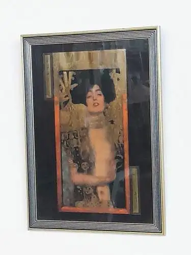 H919-Kunstdruck-Klimt-Judith-gerahmt-Bild-Gemälde-