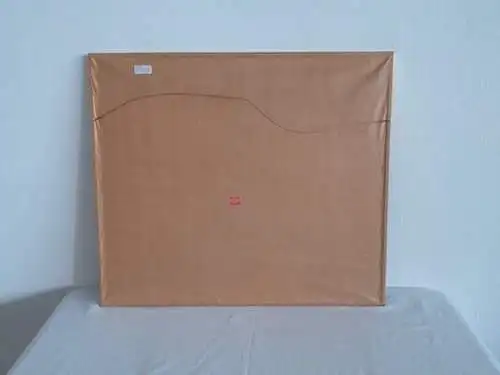 H1335-Druck-Gemälde-Bild-Passepartout-gerahmt-hinter Glas-