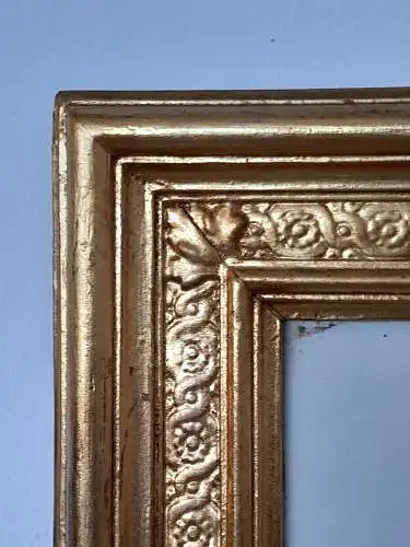H1301-Heiligenbild-Druck-hinter Glas-Gemälde-Bild-gerahmt-