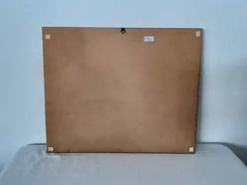 H1194-Colorierter Kupferstich-Landkarte-Bild-Gemälde-gerahmt-Passepartout-
