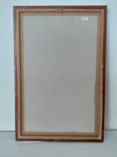 H1278-Gemälde-Bild-Sandbild-Asiatische Kunst-gerahmt-