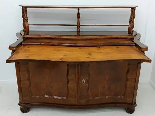 7842-Biedermeieranrichte-Anrichte-ORIGINAL Biedermeier-Sideboard-Buffet-Biederme