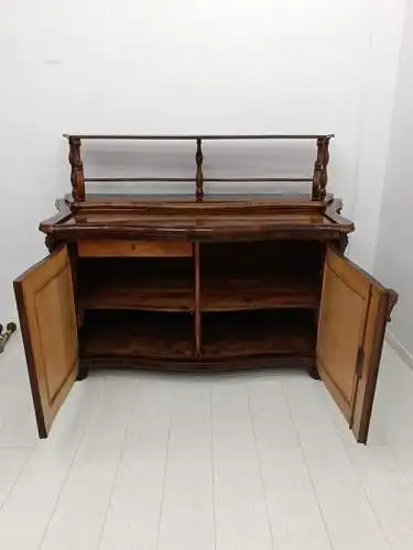 7842-Biedermeieranrichte-Anrichte-ORIGINAL Biedermeier-Sideboard-Buffet-Biederme