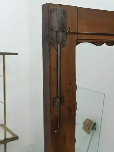 H60642-Biedermeiervitrine-Büchervitrine-Vitrine-Bücherschrank-Biedermeier