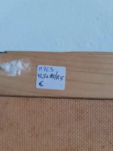 H723-Szenenbild-Gemälde-Öl auf Holz-Ölbild-gerahmt-Monogrammiert-die Tänzer-