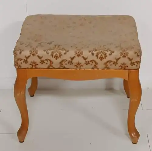 7446D-Hocker-Barockstil-Stockerl-Sitzhocker-Sitzmöbel-Fussschemel-Fussbank