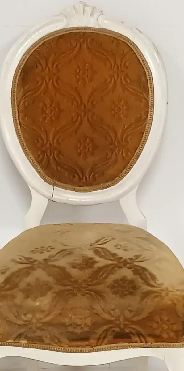 7443-Shabby-Chic-Sessel-Schönbrunnerstil-Stuhl-Sitzmöbel- 2
