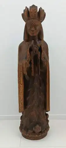 7303-geschnitzte Holzfigur-Figur-Skulptur-130 cm hoch geschnitzte Figur-Schnitze