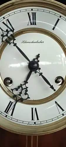 H61074-Historismusuhr-Wanduhr-Pendeluhr-altdeutsche Wanduhr-Uhr-Historismus