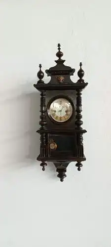 H60556-FÜR BASTLER-Historismusuhr-Wanduhr-Uhr-für Bastler-Historismus-Altdeutsch