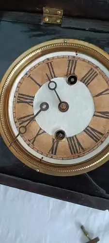 H60556-FÜR BASTLER-Historismusuhr-Wanduhr-Uhr-für Bastler-Historismus-Altdeutsch