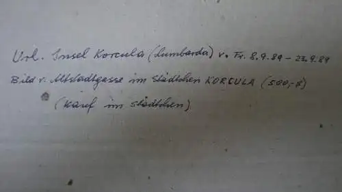 H24-Stadtbild-Ölgemälde-Öl auf Leinen-Ölbild-Gemälde-Bild-gerahmt