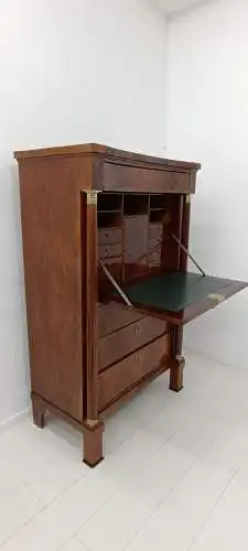 3393-Original Biedermeier Sekretär-Schreibmöbel-Metternich-Biedermeier-Sekretär