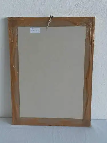 H475-Aquarell-Stillleben-Blumenstrauß-Passepartout-hinter Glas-auf Papier-Bild