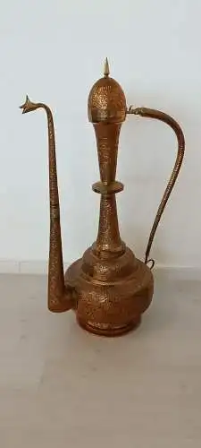 H61251-Orientalische-Karaffe-Kupfer-Dekorstück-