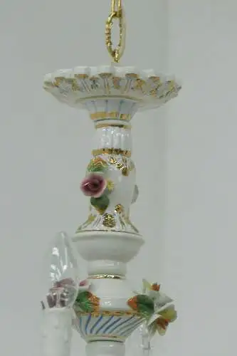 6093D-Porzellanluster-riesiger Luster-Kronleuchter-Lüster-Lampe-Deckenlampe-Porz