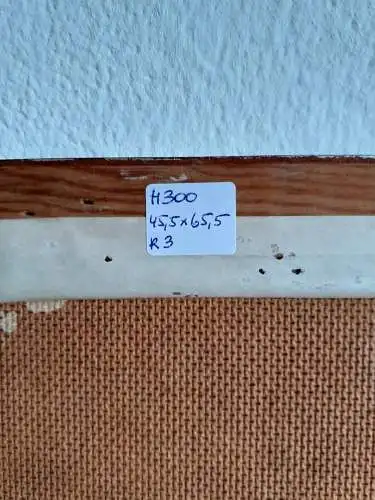 H300-Szenenbild-Öl auf Holz-Gemälde-Bild-Ölbild-gerahmt-