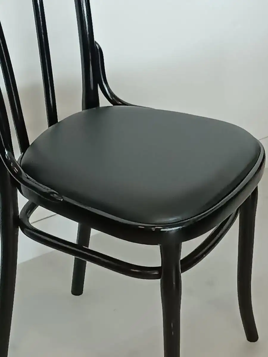 H607590-Thonetstuhl-ORIGINAL Thonet-Bugholz-Sessel-Lederstuhl-Thonetsessel-Stuhl 2