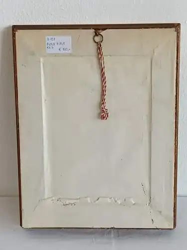 H151-Öl auf Holz-Gemälde-Bild-Ölgemälde-Portrait-Ölbild-gerahmt-signiert