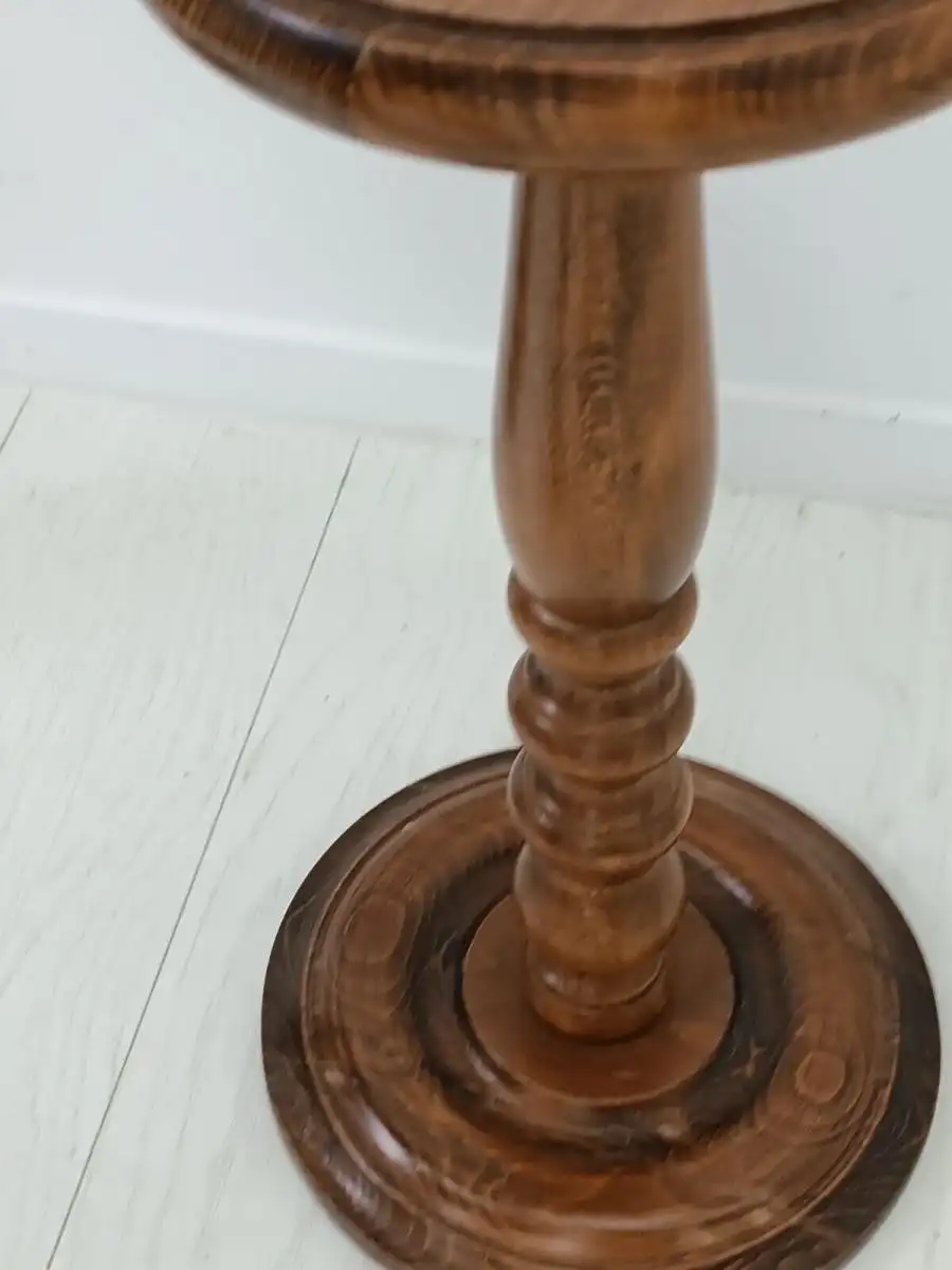 7072-Blumensäule-Säule-Blumenständer-Holzblumensäule-Holzsäule-Dekosäule- 1